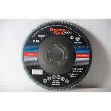 Круг лепестковый тарельчатый d115/22,2 Р40 (плоский) (цирконий)