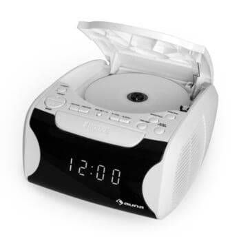 Радиочасы auna Dreamee  USB CD MP3 белый