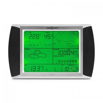 Беспроводная метеостанция oneConcept Beaufort Wetterstation Funk Solar