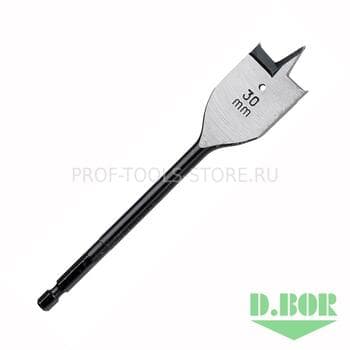 Сверло по дереву перьевое D.BOR d10*160мм