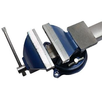 Тиски настольные с наковальней BASS IMA-914 6/12 кг