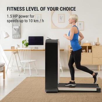 Велотренажер Klarfit Runtasy SE черный