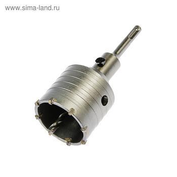 Коронка зубчатая ТУНДРА по бетону d65мм